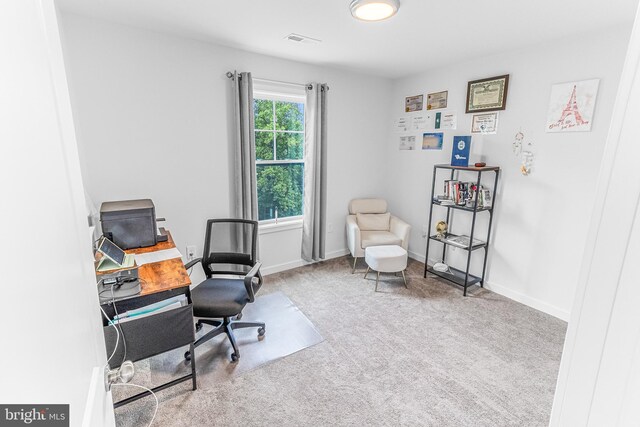 123 Hank Aaron Rd, Berkeley Springs, WV 25411 - carpeted office with baseboards