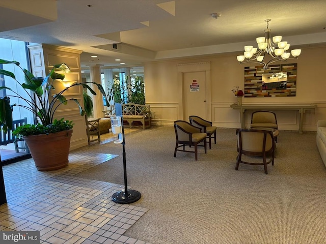 15115 Interlachen Dr Unit 3-1020, Silver Spring, MD 20906 - common area with a decorative wall and recessed lighting