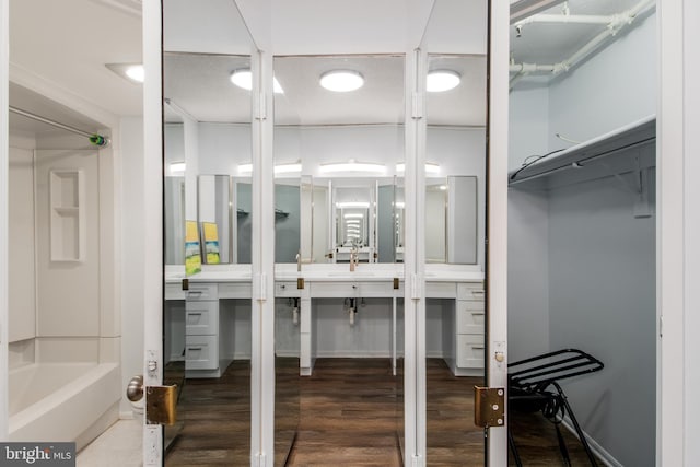 15115 Interlachen Dr Unit 3-1020, Silver Spring, MD 20906 - spacious closet featuring wood finished floors