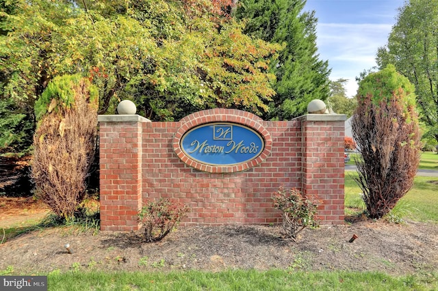 207 Weston Woods Dr, Pasadena, MD 21122 - view of community / neighborhood sign