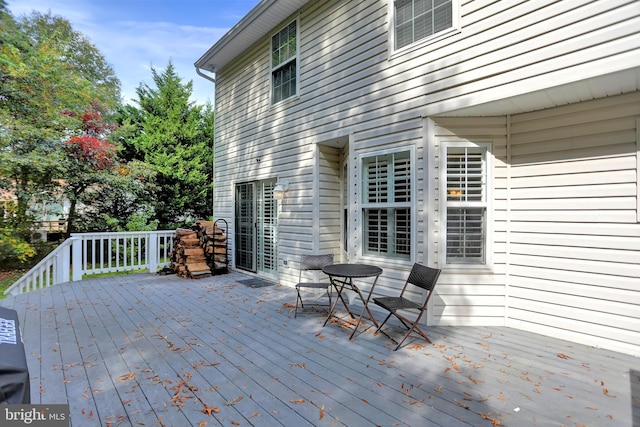 207 Weston Woods Dr, Pasadena, MD 21122 - view of wooden deck