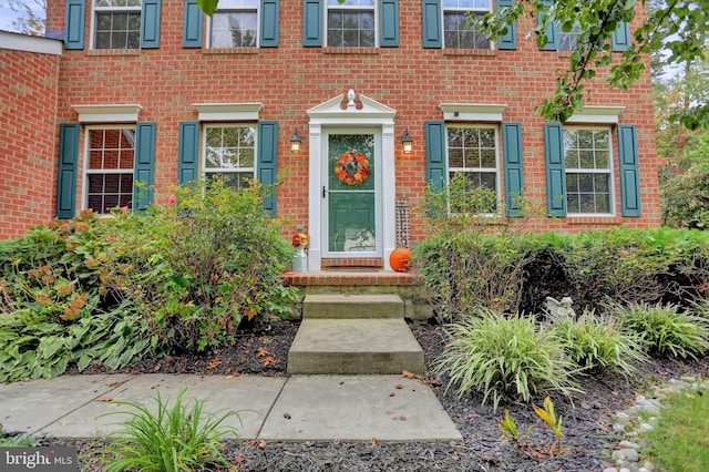 207 Weston Woods Dr, Pasadena, MD 21122 - doorway to property with brick siding