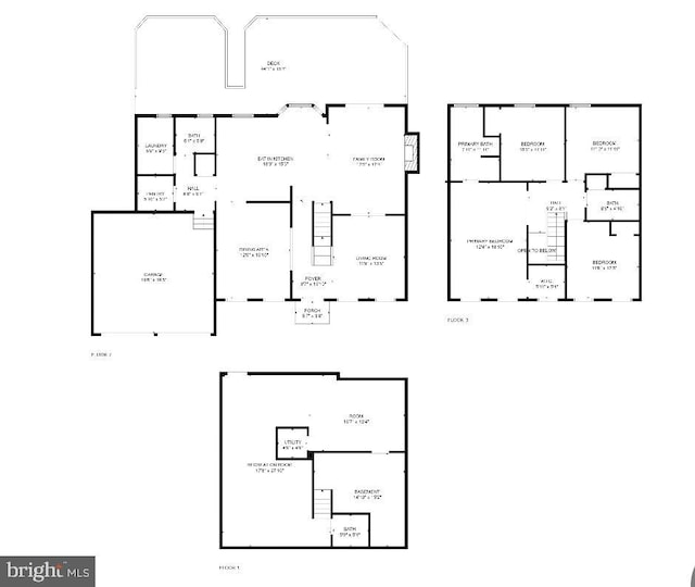 207 Weston Woods Dr, Pasadena, MD 21122 - view of property floor plan