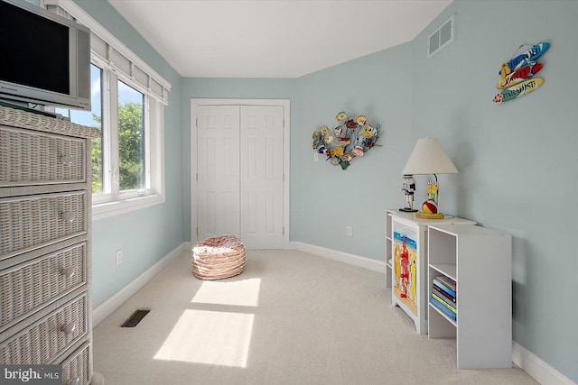 222 N Heron Dr Unit 222-1, Ocean City, MD 21842 - playroom with carpet floors and baseboards