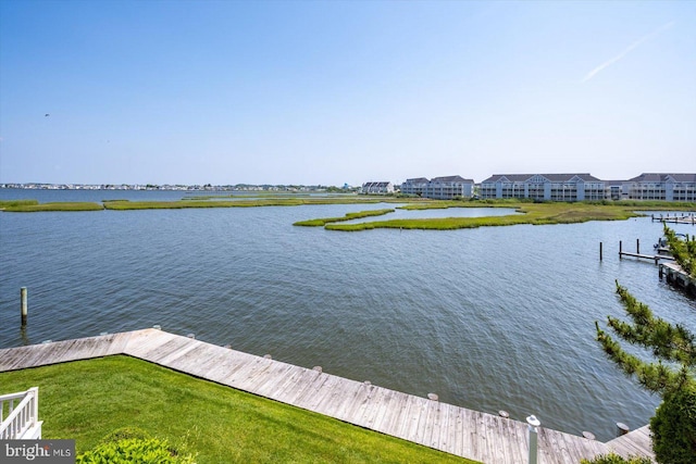 222 N Heron Dr Unit 222-1, Ocean City, MD 21842 - dock with a water view