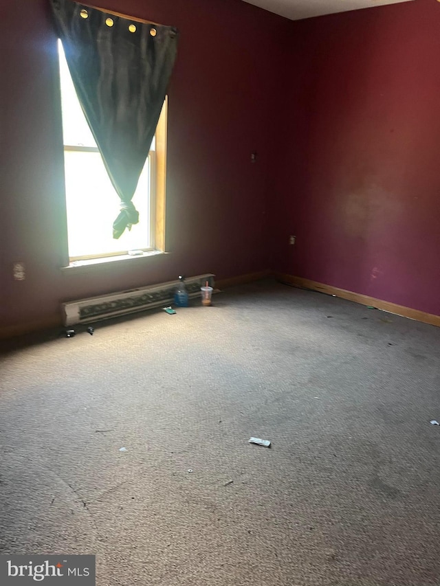 472 Lummistown Rd, Cedarville, NJ 08311 - spare room featuring carpet and baseboards