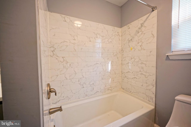 16 Franklin Dr, Voorhees, NJ 08043 - bathroom featuring shower / tub combination and toilet