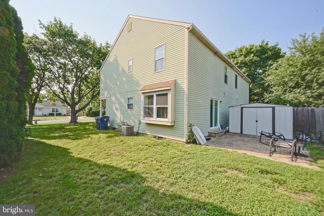 16 Franklin Dr, Voorhees, NJ 08043 - back of house with a shed and a patio