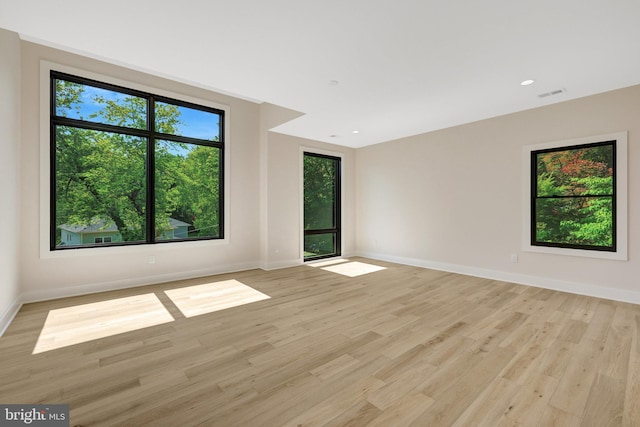 1710 Fairview Ave, Mclean, VA 22101 - empty room with light wood-style floors and recessed lighting
