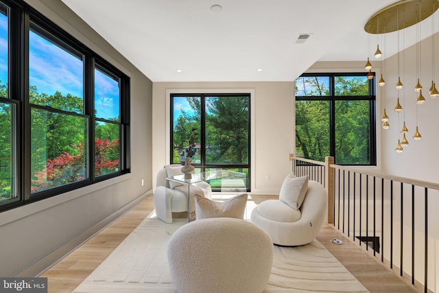 1710 Fairview Ave, Mclean, VA 22101 - living area with light wood finished floors and plenty of natural light