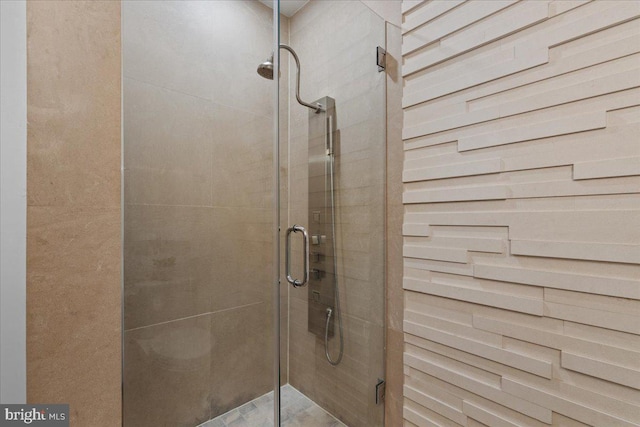 2223 1st St NW Unit 1, Washington, DC 20001 - full bath with a shower stall