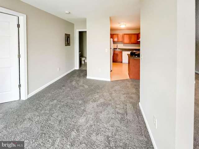104 Falcon Ridge Way Unit Bldg10 Unit4, Hamburg, NJ 07419 - unfurnished living room with light colored carpet and baseboards