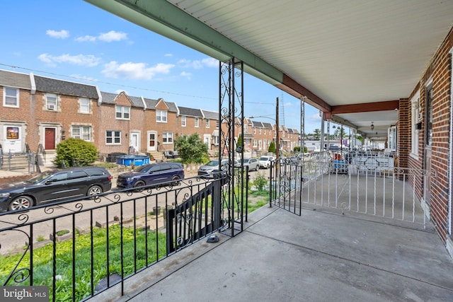 6333 Mershon St, Philadelphia, PA 19149 - view of patio with a residential view
