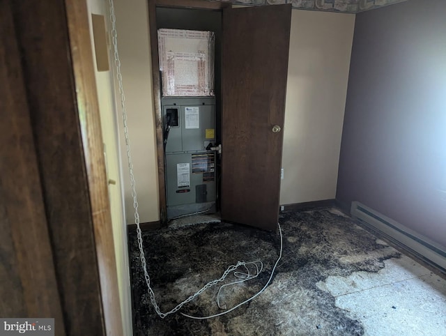 112 E 4th St, Seaford, DE 19973 - bathroom featuring a baseboard heating unit