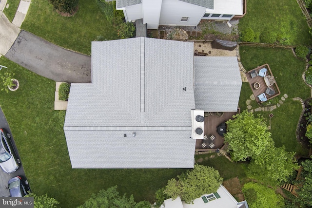 10034 Park Woods Ln, Burke, VA 22015 - aerial view