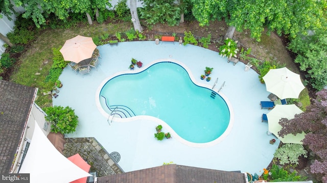 4 Surrey Rd, Rehoboth Beach, DE 19971 - swimming pool with a patio