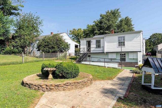2504 Plateau Rd, Charlottesville, VA 22903 - rear view of property with a chimney