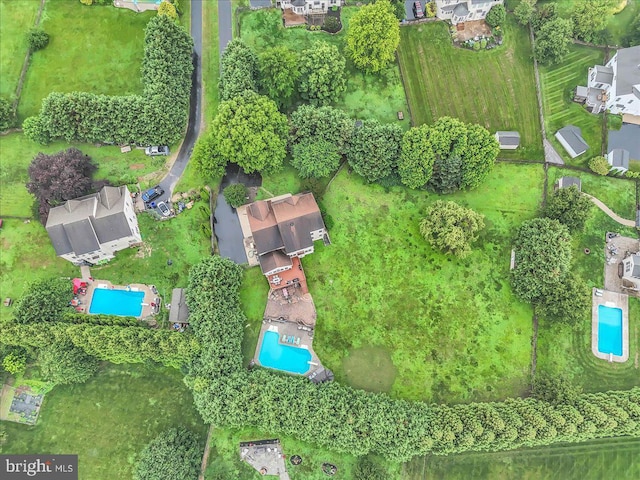 117 Woodrow Ln, Port Deposit, MD 21904 - aerial view of property and surrounding area featuring a pool
