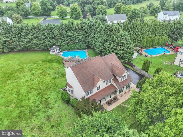 117 Woodrow Ln, Port Deposit, MD 21904 - aerial view of property and surrounding area with a pool