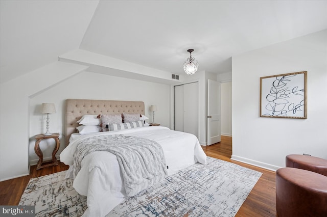 12 Rodney Rd, Bryn Mawr, PA 19010 - bedroom featuring wood finished floors and a closet