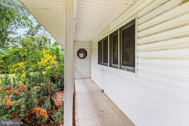 26140 High Banks Dr, Salisbury, MD 21801 - doorway to property featuring covered porch
