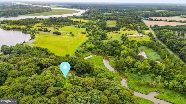 26140 High Banks Dr, Salisbury, MD 21801 - aerial view of a large body of water