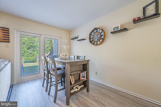 39 Allison Pl, Egg Harbor Township, NJ 08234 - dining area with light wood-style flooring