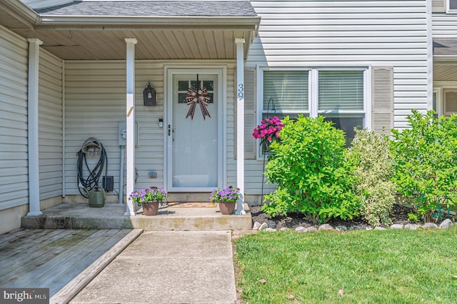39 Allison Pl, Egg Harbor Township, NJ 08234 - entrance to property with covered porch