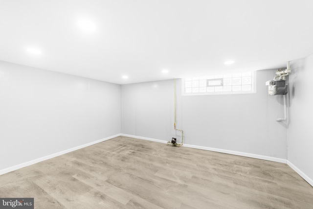 1171 E Sharpnack St, Philadelphia, PA 19150 - below grade area with recessed lighting and wood finished floors