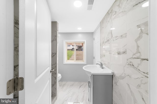 1171 E Sharpnack St, Philadelphia, PA 19150 - bathroom with vanity and marble finish flooring