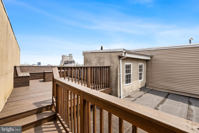 503 E Fort Ave, Baltimore, MD 21230 - view of wooden deck