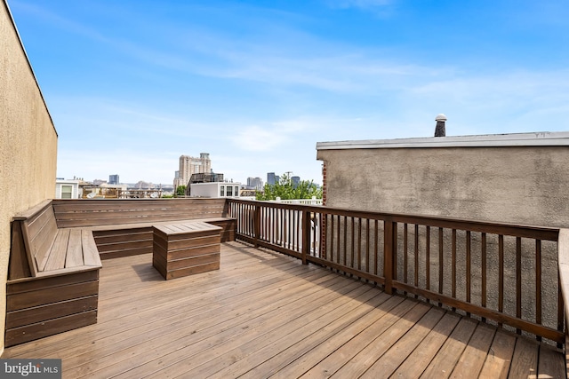 503 E Fort Ave, Baltimore, MD 21230 - deck with a city view