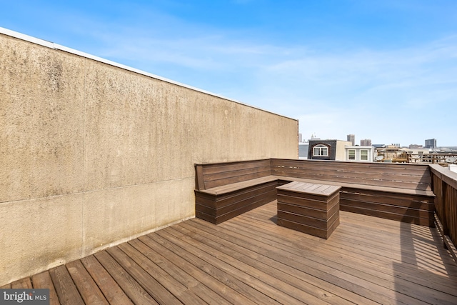 503 E Fort Ave, Baltimore, MD 21230 - view of deck
