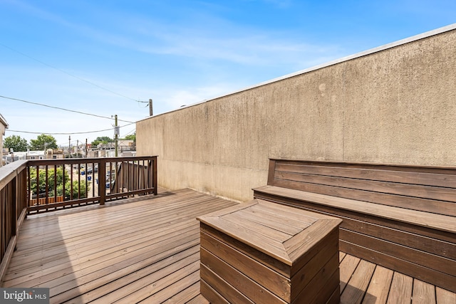 503 E Fort Ave, Baltimore, MD 21230 - view of deck