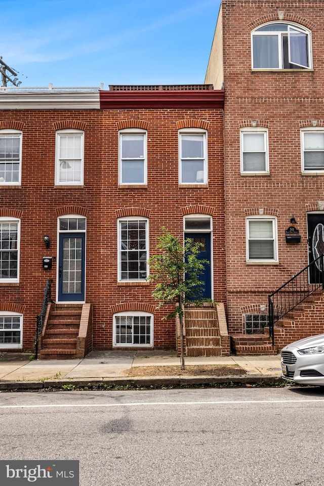 503 E Fort Ave, Baltimore, MD 21230 - multi unit property featuring entry steps and brick siding