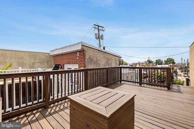 503 E Fort Ave, Baltimore, MD 21230 - view of deck