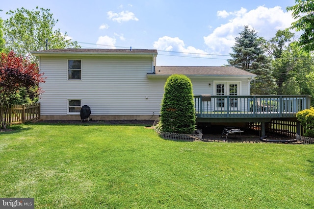 3341 Howellsville Rd, Front Royal, VA 22630 - back of house with a deck