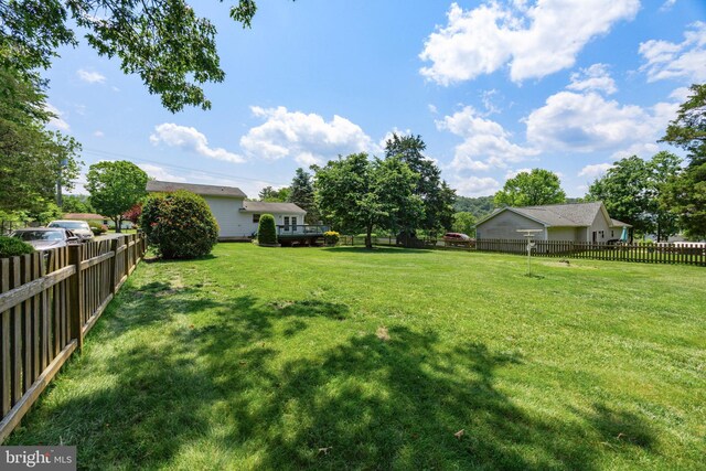 3341 Howellsville Rd, Front Royal, VA 22630 - view of fenced backyard
