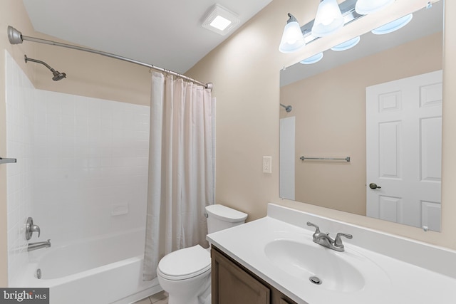 26 Portsmouth Ct, Holland, PA 18966 - bathroom with shower / bath combo with shower curtain and vanity