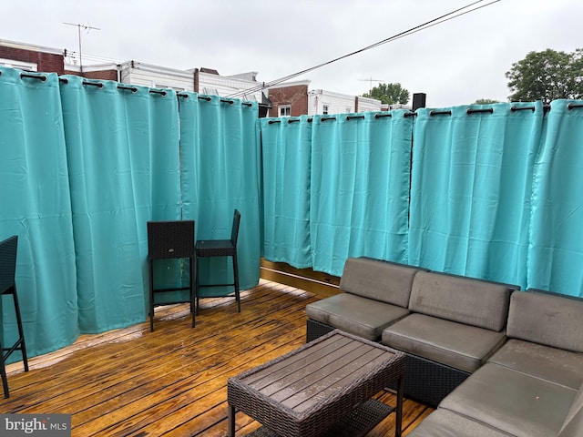 643 Jamestown Ave, Philadelphia, PA 19128 - view of patio / terrace featuring an outdoor hangout area