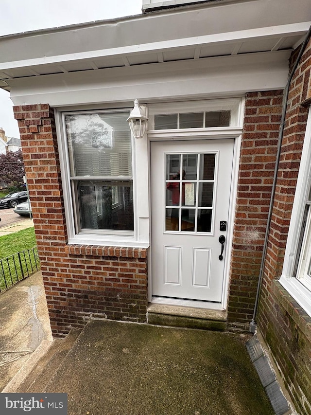 643 Jamestown Ave, Philadelphia, PA 19128 - view of exterior entry with brick siding