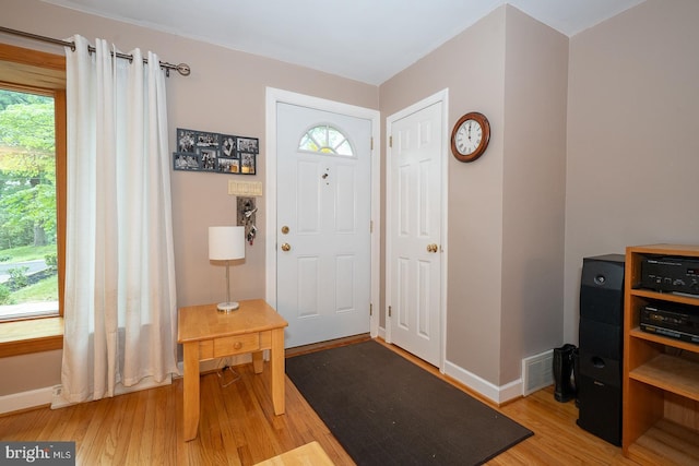 643 Crestwood Rd, Wayne, PA 19087 - entryway featuring light wood finished floors and healthy amount of natural light