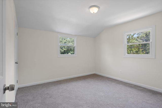 618 Cabin Branch Dr, Capitol Heights, MD 20743 - unfurnished room featuring lofted ceiling and carpet