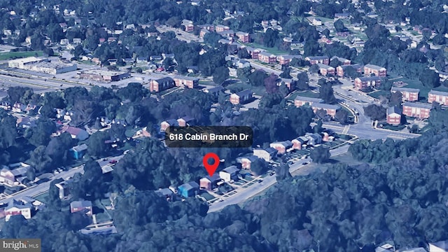 618 Cabin Branch Dr, Capitol Heights, MD 20743 - aerial view of property's location