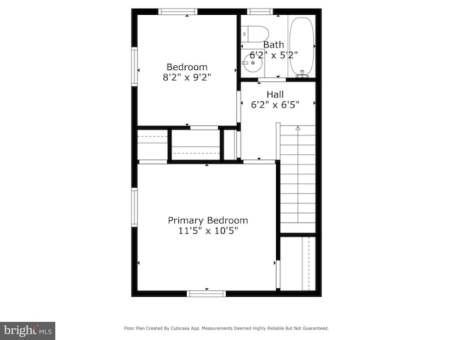 618 Cabin Branch Dr, Capitol Heights, MD 20743 - view of room layout