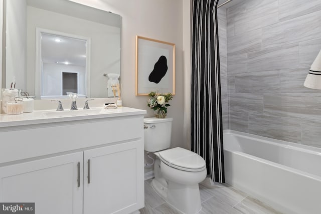 107 Malbec Rd, Winchester, VA 22602 - full bath with vanity and shower / bath combo with shower curtain