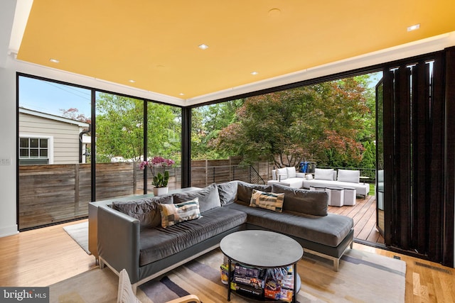 2815 39th St NW, Washington, DC 20007 - view of sunroom / solarium
