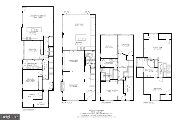 2815 39th St NW, Washington, DC 20007 - view of home floor plan
