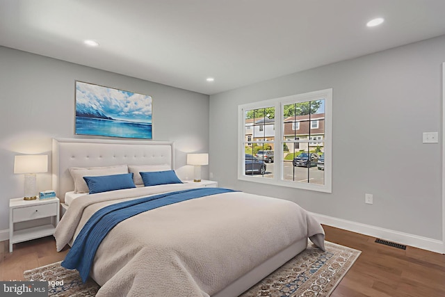 902 Nadine Ct, Landover, MD 20785 - bedroom with wood finished floors and recessed lighting