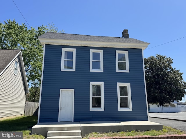 112 Dorman St, Harrington, DE 19952 - view of front of property with a chimney